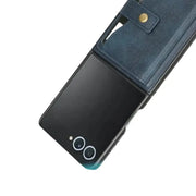 Wallet Leather Case for the Samsung Galaxy Z Flip7 (4 colours available) by Habicare