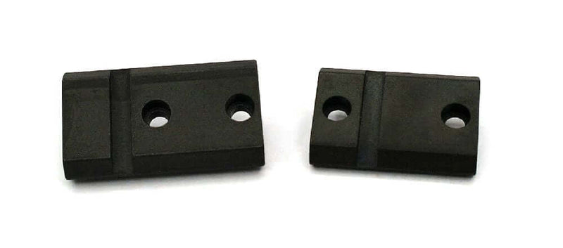 Warne Remington 700 2 Piece Bases – Matte, precision CNC-machined steel bases for Remington Model 700 rifle.