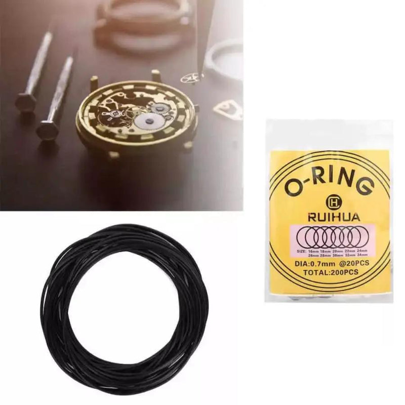 Watch O-rings - 0.7mm (for waterproof watches) by That Watch Shop