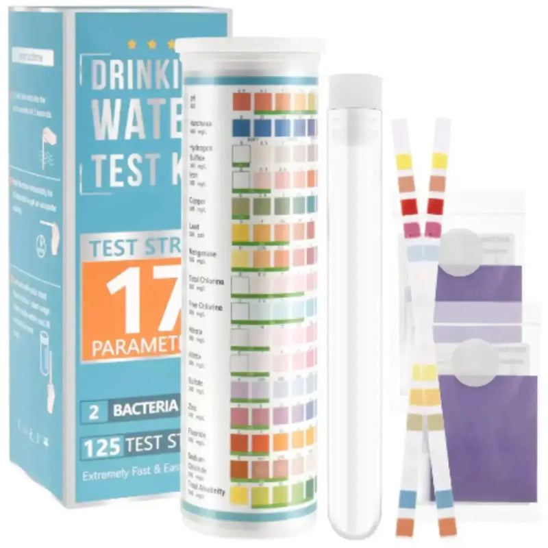 Aquarium 7-in-1 Water Test Strips - 100 Easy-to-Read Quality Tests