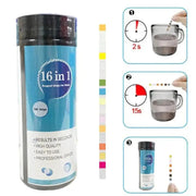 Water Quality Test Strips (x 50) - 16 Variables by 9eight5
