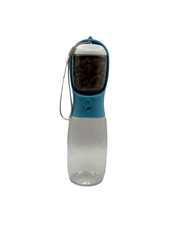 2 in 1 Portable Pet Bowl Bottle With Food Compartment by DogTreatNZ