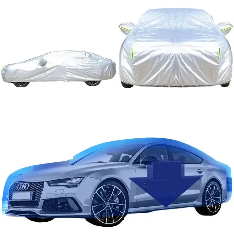 Waterproof All-Weather Outdoor Car Cover by Habicare