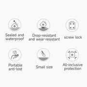 Waterproof Apple Air Tag Holder (for straps) by That Watch Shop