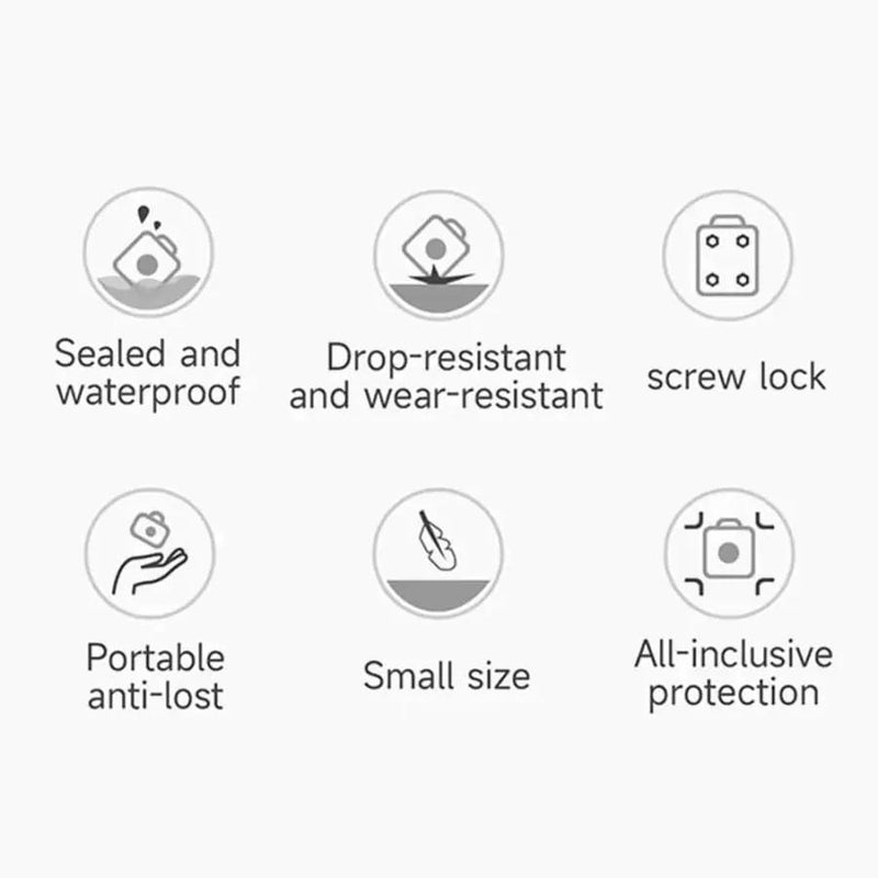 Waterproof Apple Air Tag Holder (for straps) by That Watch Shop