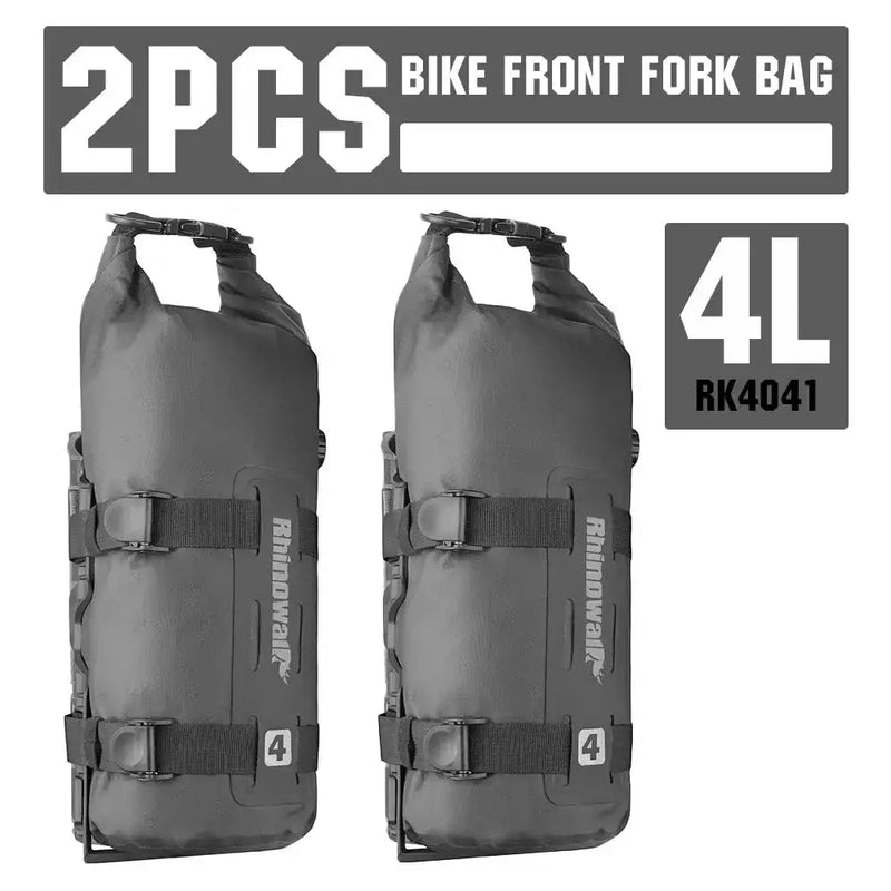 Waterproof Bike Front Fork Bag (4L/7L) by Habicare