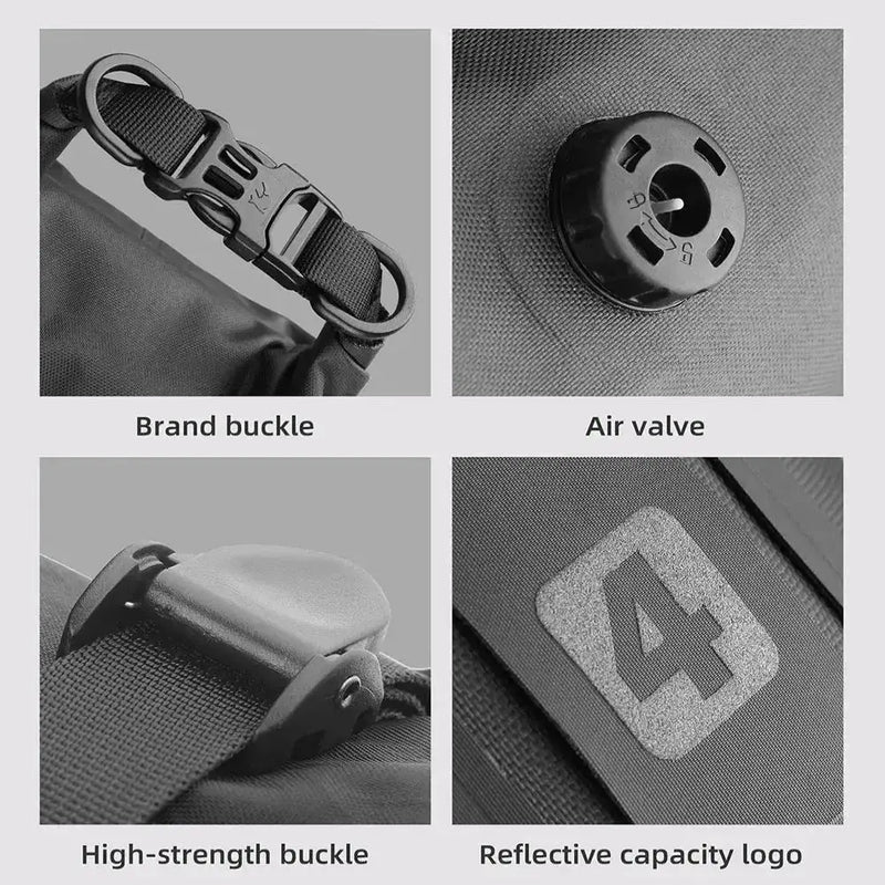 Waterproof Bike Front Fork Bag (4L/7L) by Habicare
