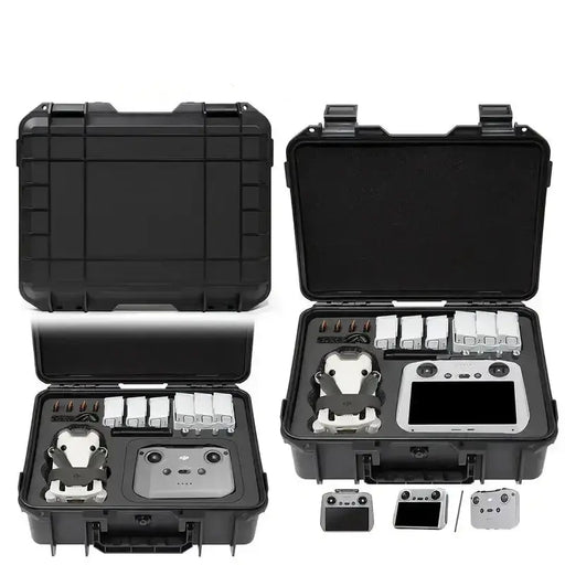 Waterproof Carry Case for DJI Mini 3 / 4 Pro (Black & White) by Habicare