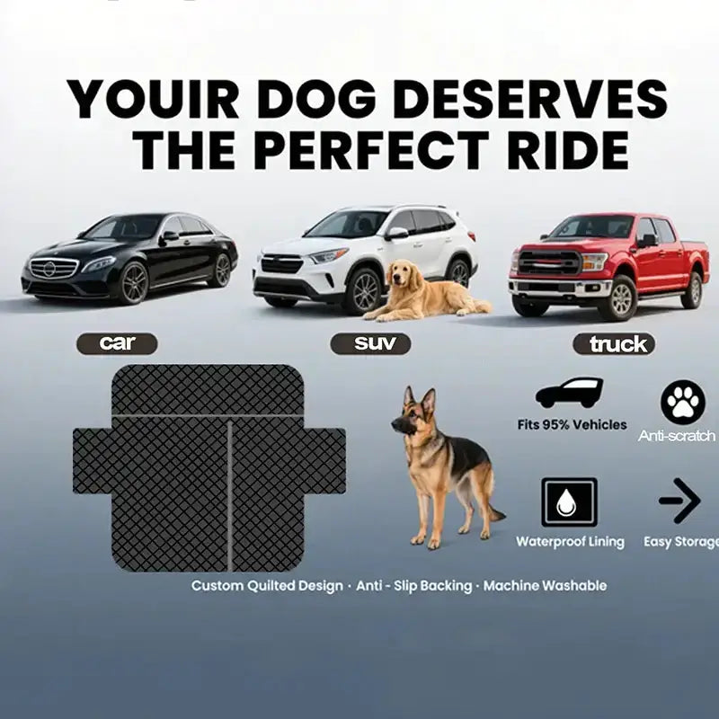 Waterproof Dog Car Hammock by Habicare