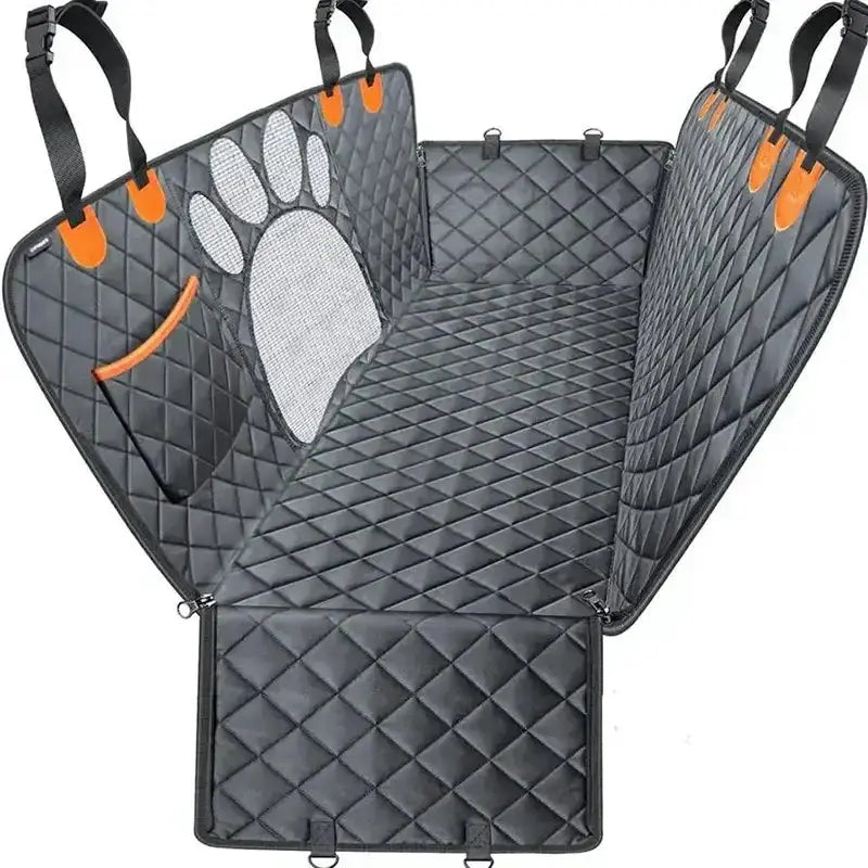 Waterproof Dog Car Hammock with Mesh Window by Habicare