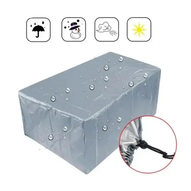 Waterproof Garden Furniture Cover – Dustproof, Rain/Snow Protection (available in different sizes) by Habicare