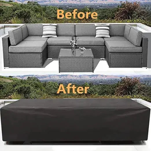 Waterproof Garden Furniture Cover – Dustproof, Rain/Snow Protection (available in different sizes) by Habicare