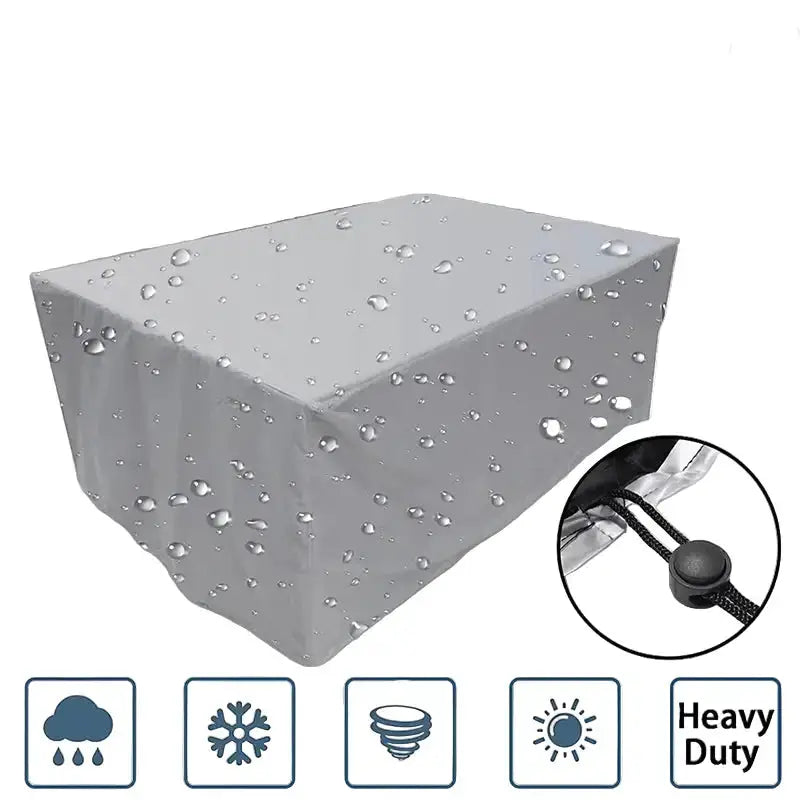 Waterproof Garden Furniture Cover – Dustproof, Rain/Snow Protection (available in different sizes) by Habicare
