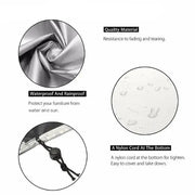 Waterproof Garden Furniture Cover – Dustproof, Rain/Snow Protection (available in different sizes) by Habicare