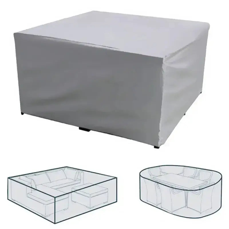 Waterproof Garden Furniture Cover – Dustproof, Rain/Snow Protection (available in different sizes) by Habicare