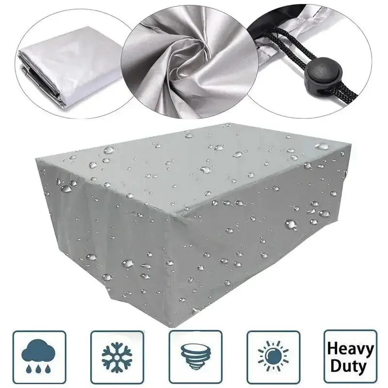 Waterproof Garden Furniture Cover – Dustproof, Rain/Snow Protection (available in different sizes) by Habicare