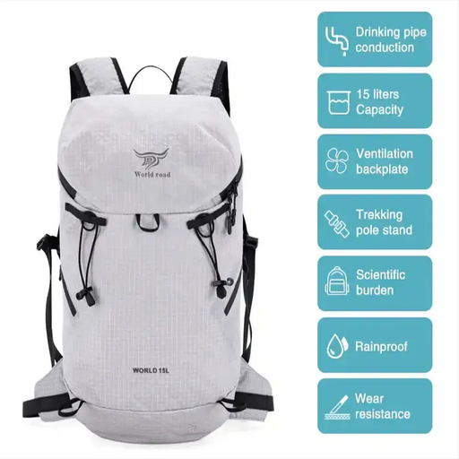Waterproof Lightweight Hiking Backpack (5 colours available) by Habicare
