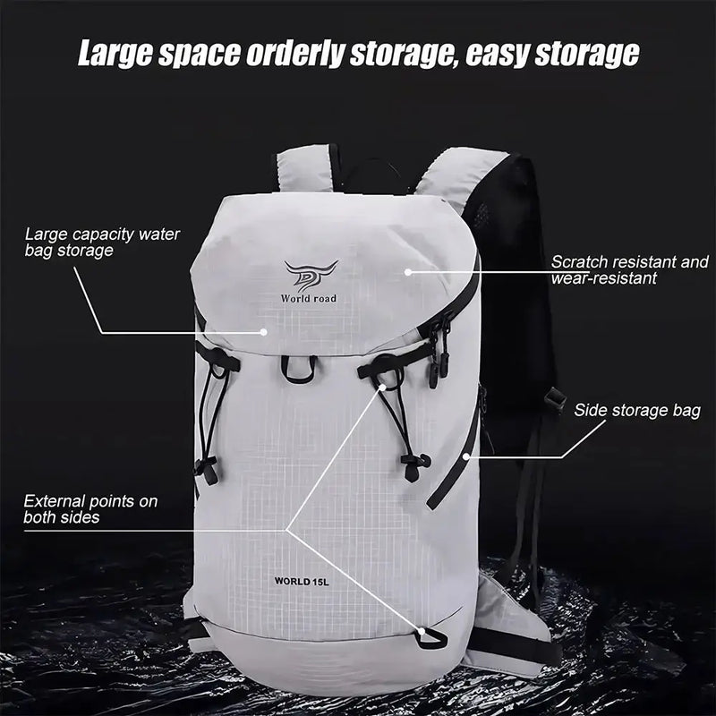 Waterproof Lightweight Hiking Backpack (5 colours available) by Habicare