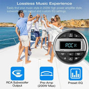 Waterproof Marine Bluetooth Radio & MP3 Player by Habicare