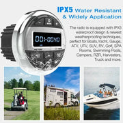 Waterproof Marine Bluetooth Radio & MP3 Player by Habicare