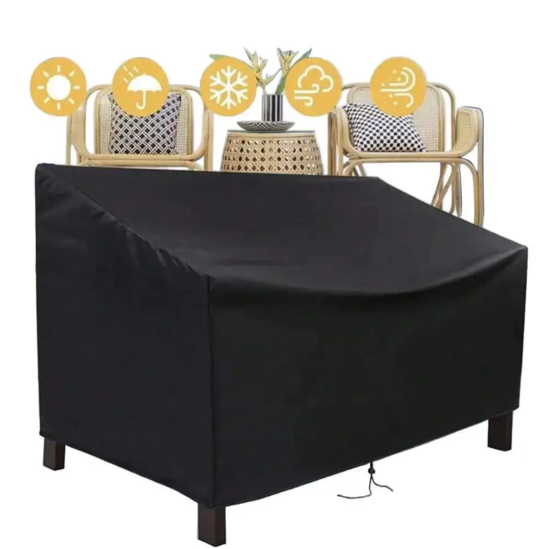 Waterproof Outdoor Bench Cover – Dustproof, UV-Resistant (3 sizes available) by Habicare