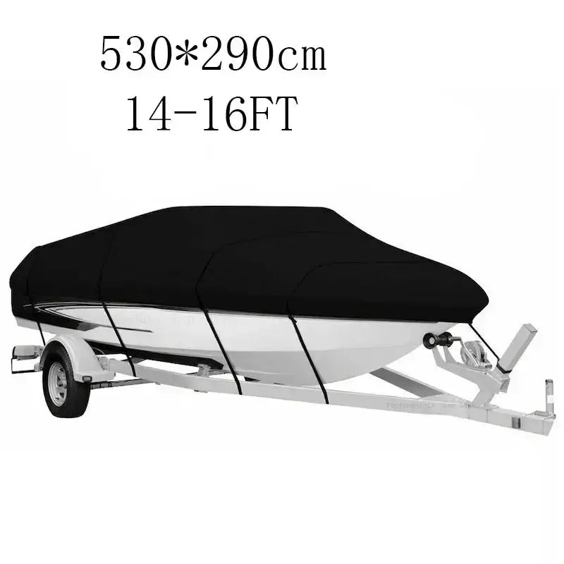 Waterproof Oxford Fabric Boat Cover (11–22FT) by Habicare