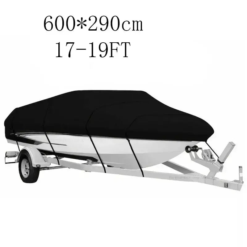 Waterproof Oxford Fabric Boat Cover (11–22FT) by Habicare