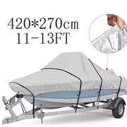Waterproof Oxford Fabric Boat Cover (11–22FT) by Habicare