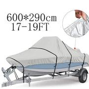 Waterproof Oxford Fabric Boat Cover (11–22FT) by Habicare