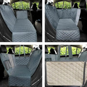 WATERPROOF PET CAR BACK SEAT PROTECTOR WITH MESH POCKET by dealonline.co.nz
