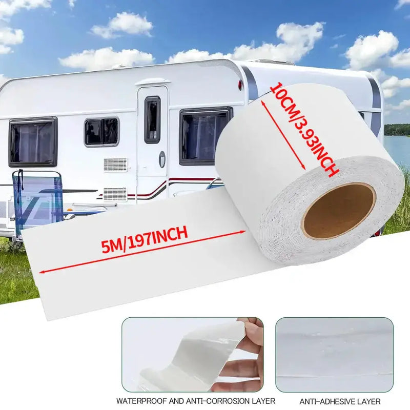 Waterproof RV Roof Repair Butyl Tape by Habicare