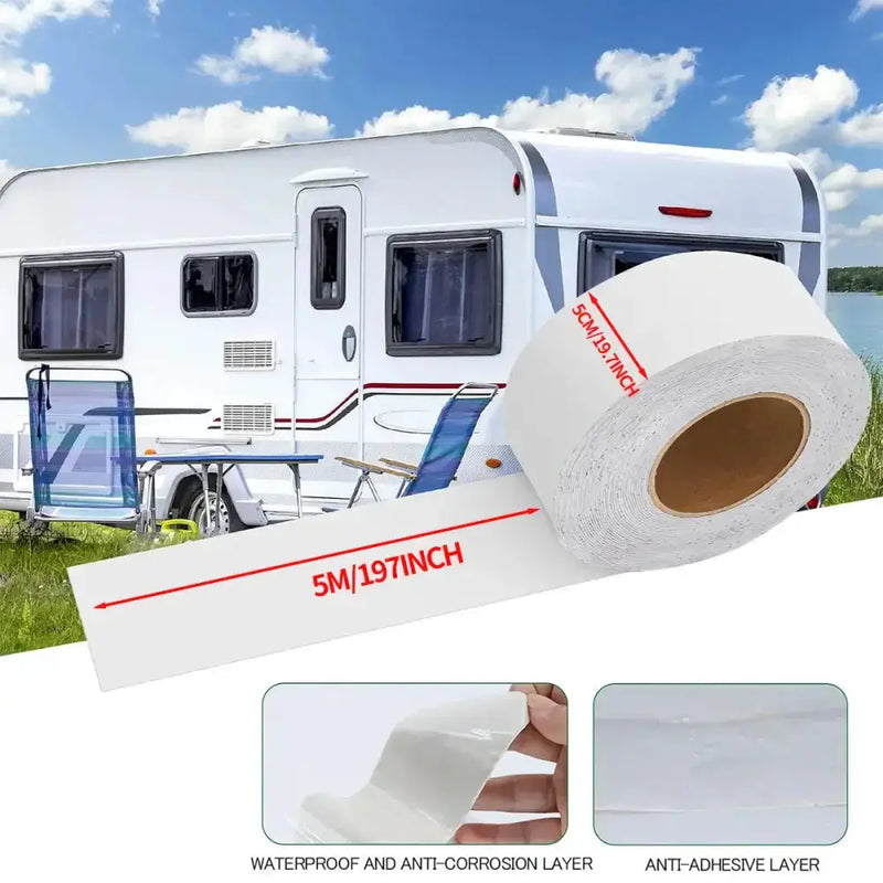 Waterproof RV Roof Repair Butyl Tape by Habicare