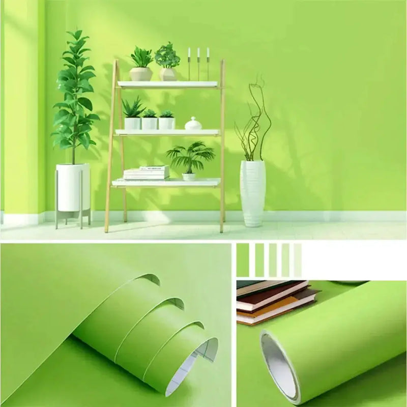 Waterproof Self-Adhesive Wallpaper (14 colours available) by Habicare