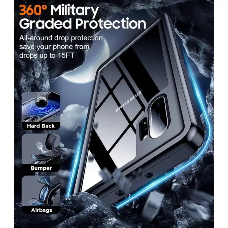 techplus Waterproof & Shockproof Case for Samsung Galaxy Note 10 Plus Waterproof Shockproof Case for Galaxy Note 10 Plus