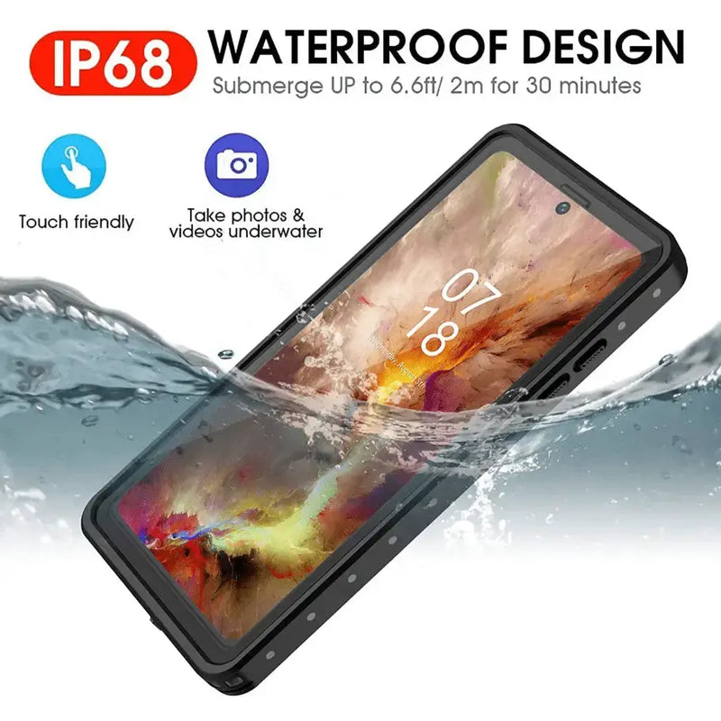 techplus Waterproof Shockproof Case for Samsung Galaxy Note 20 RedPepper Waterproof Shockproof Case For Galaxy Note 20