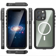 Waterproof & Shockproof Case for iPhone 16 Pro – Clear Protective Cover by techplus