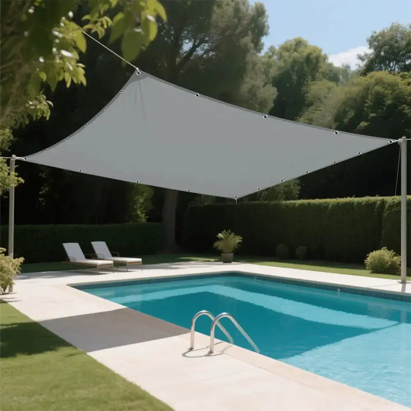 Waterproof Sunshade Sail – Square & Rectangle (4 colours available) by Habicare