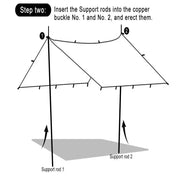 Waterproof Tarp with 19 Hang Points (3 different types available) by Habicare