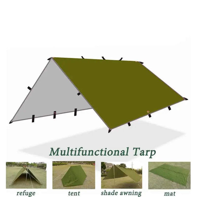 Waterproof Tarp with 19 Hang Points (3 different types available) by Habicare