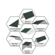 Waterproof Tarp with 19 Hang Points (3 different types available) by Habicare