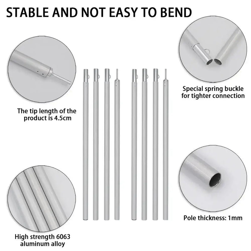 Waterproof Tarp with 19 Hang Points (3 different types available) by Habicare
