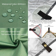 Waterproof Tarp with 19 Hang Points (3 different types available) by Habicare