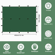 Waterproof Tarp with 19 Hang Points (3 different types available) by Habicare