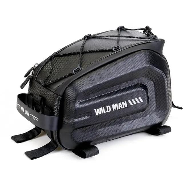 g8buynz WILD MAN 4L Bike Seat Bag Waterproof Bicycle Tail Bag Hard Shell Bike Saddlebags for Bicycle WILD MAN 4L Bike Seat Bag Waterproof Bicycle Tail Bag Hard Shell Bike Saddlebags for Bicycle