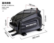 g8buynz WILD MAN 4L Bike Seat Bag Waterproof Bicycle Tail Bag Hard Shell Bike Saddlebags for Bicycle WILD MAN 4L Bike Seat Bag Waterproof Bicycle Tail Bag Hard Shell Bike Saddlebags for Bicycle