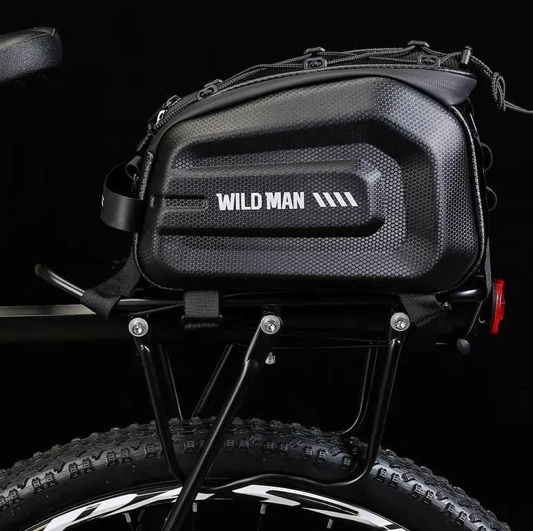 g8buynz WILD MAN 4L Bike Seat Bag Waterproof Bicycle Tail Bag Hard Shell Bike Saddlebags for Bicycle WILD MAN 4L Bike Seat Bag Waterproof Bicycle Tail Bag Hard Shell Bike Saddlebags for Bicycle
