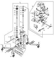 Wayco Transmission Lifter 0.5 Ton x 934mm min Height, Black with Professional Head - Action Outdoors Kiwi