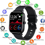 Unisex Waterproof Smart Watch for All Activities - Bluetooth Fitness Tracker with Health Monitoring by Mead's Supply & Equipment Outfitters limited