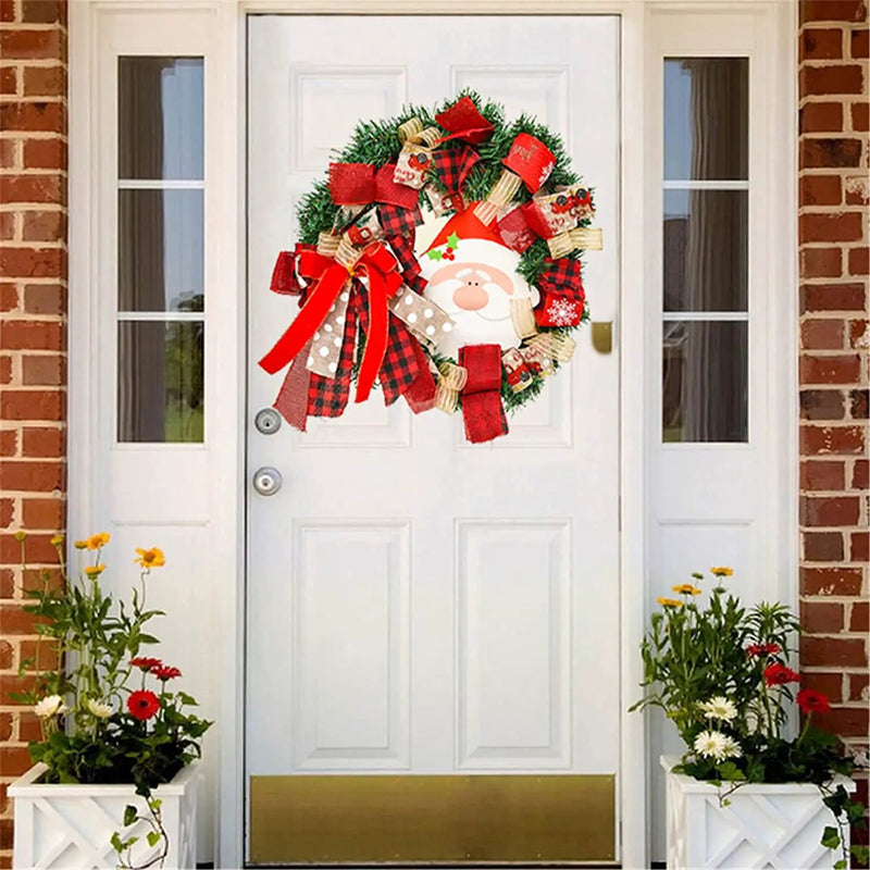 38cm Christmas Wreath Decoration by salelink.co.nz
