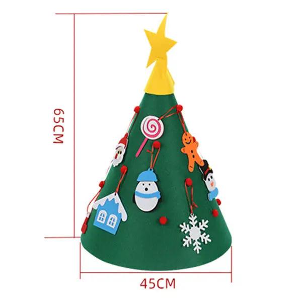 DIY Felt Christmas Tree Set by salelink.co.nz